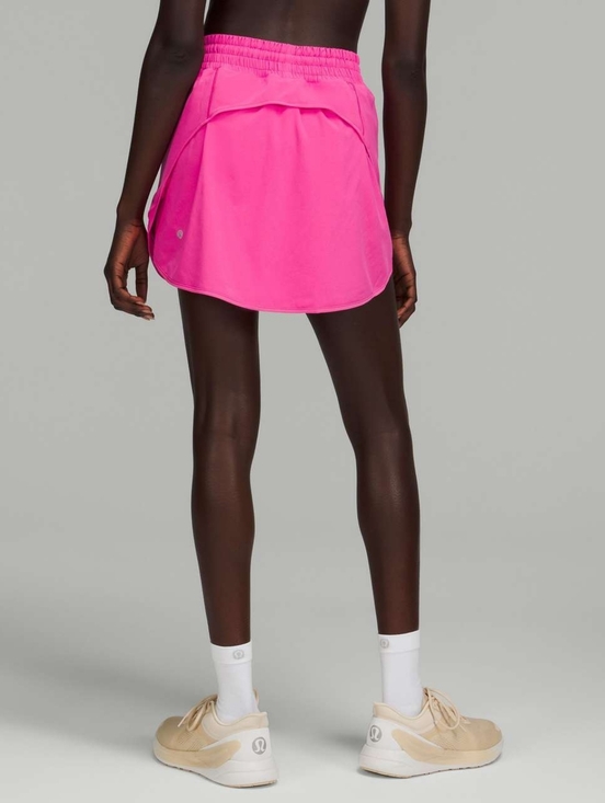 lululemon athletica Dresses & Skirts - Lululemon Hotty Hot High-Rise Skirt Sonic Pink